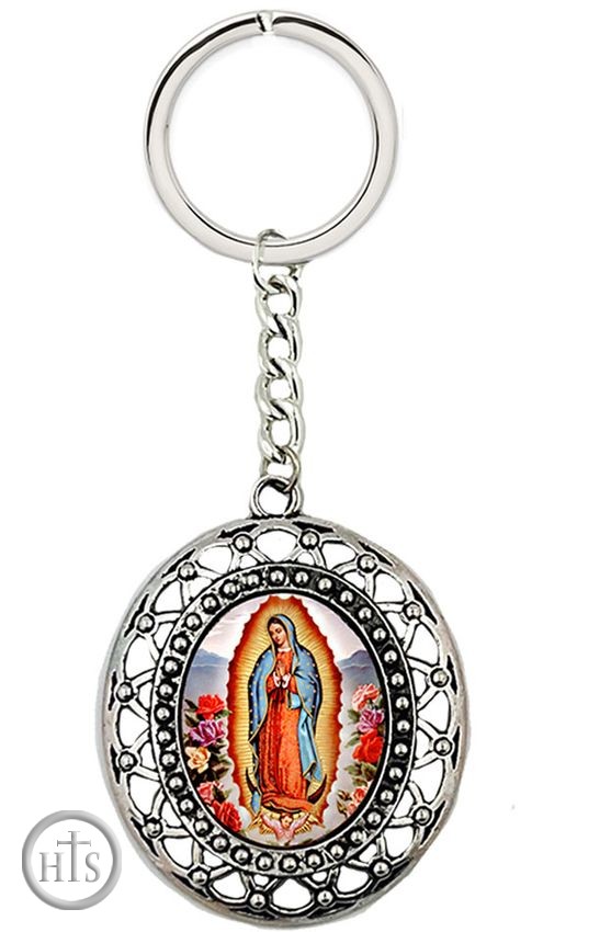 Product Photo - Our Lady of Guadalupe Icon Key Chain