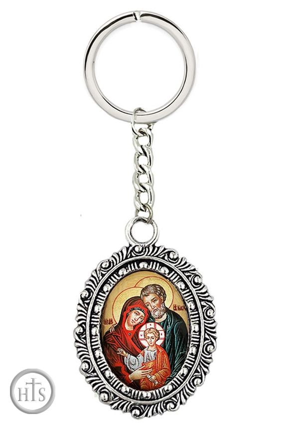 Product Photo - Holy Family, Icon Key Chain