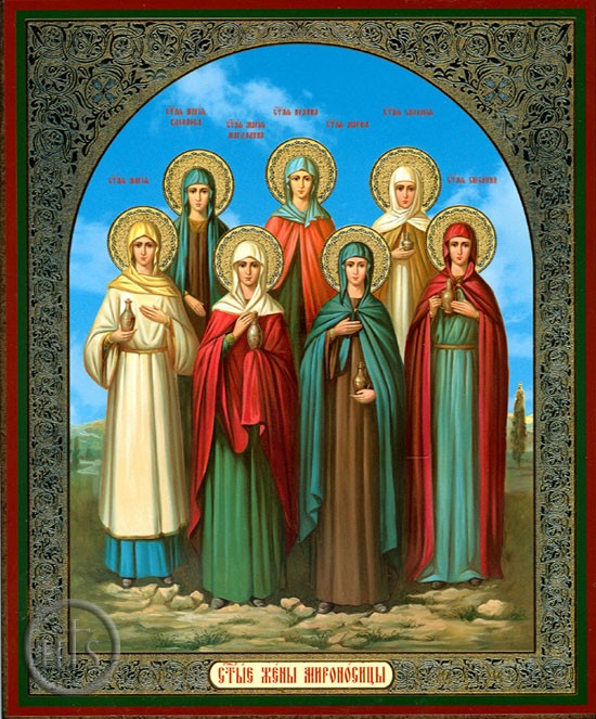 HolyTrinityStore Picture - The Holy Myrrh Bearing Women, Orthodox Icon