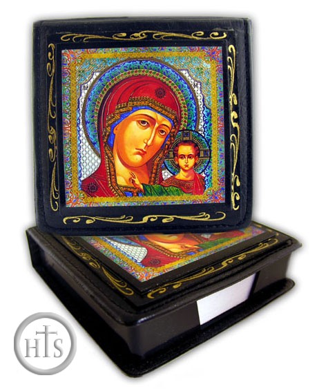 Picture - Orthodox Icon NotePad Virgin of Kazan