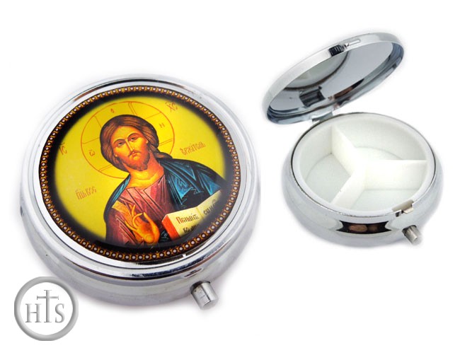 Photo - Pill Box  with Icon Christ The Teacher 