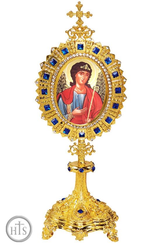 Product Image - Archangel Michael, Icon Shrine in Monstrance Style