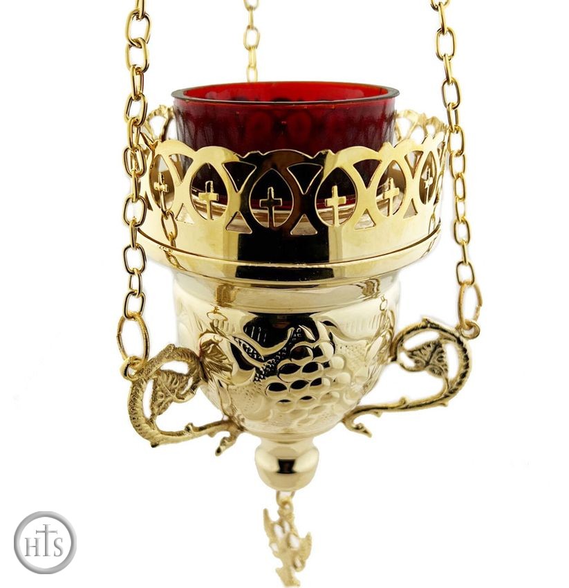 HolyTrinityStore Image - Large Hanging Lamp, Made in Greece