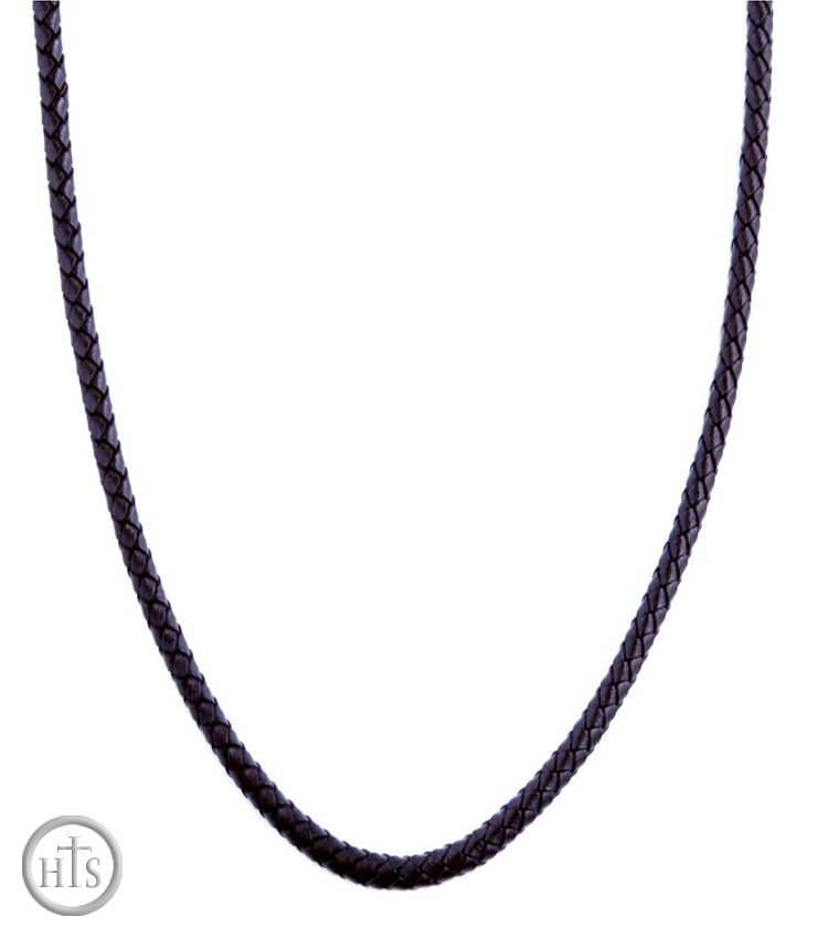 Photo - Leatherette Adjustable Belt Chain, Black