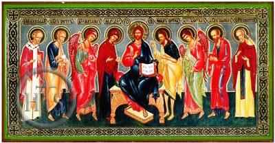 Product Image - Lord All Powerful w/Saints, Orthodox Christian Panel Icon