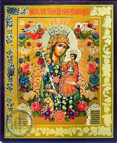 Product Image - Virgin Mary the Unfading Blossom (The Fragrant Flower), Orthodox Christian Icon