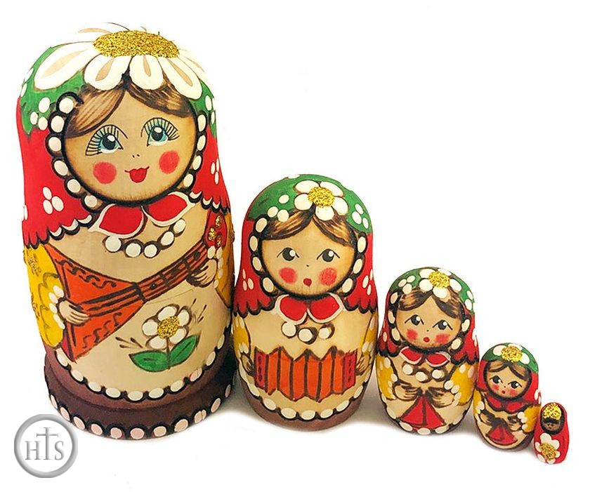 Product Picture - Matreshka 5 Nested Doll 