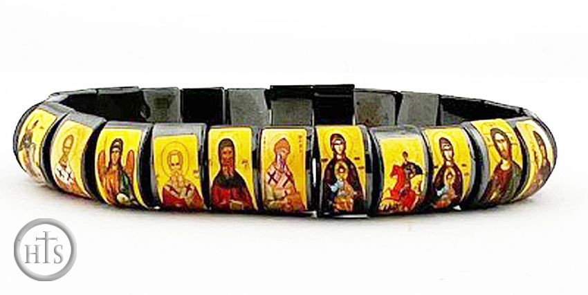 HolyTrinityStore Picture - Expandable Metal Icon Bracelet 