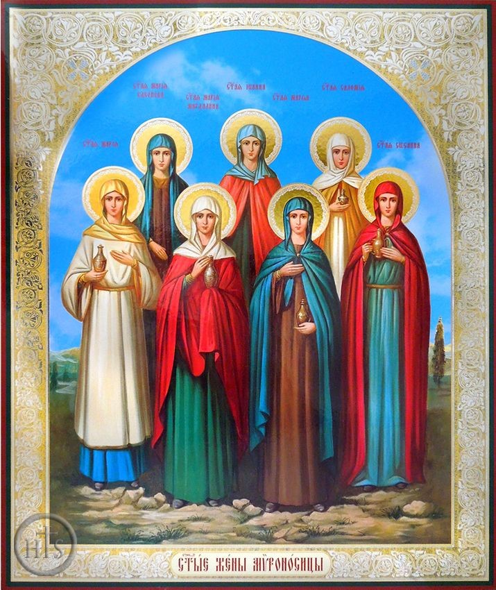 Photo - The Holy Myrrh Bearing Women, Orthodox Icon, Extra Large