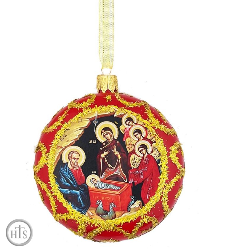 Product Pic - Nativity of Christ, Christmas  Ornament, Small