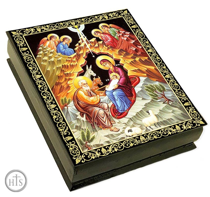 Product Photo - Nativity of Christ, Wooden Icon Box