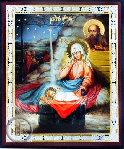 HolyTrinity Pic - Nativity of Christ, Orthodox  Mini Icon