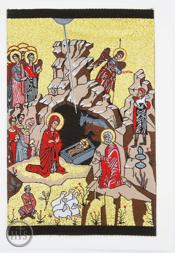 Product Photo - Nativity Of Christ, Tapestry Icon Greeting Card with Envelope