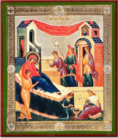 HolyTrinityStore Photo - Nativity of The Virgin Mary, Orthodox Icon
