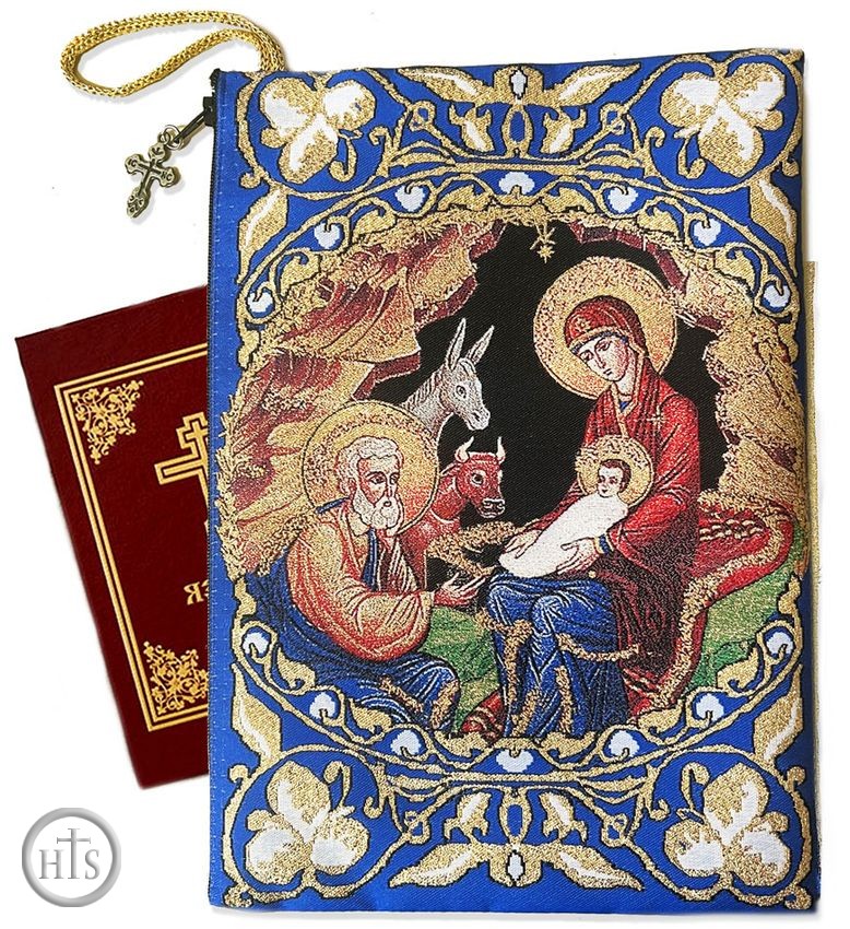 Pic - The Nativity, Tapestry Case for Bible, iPad