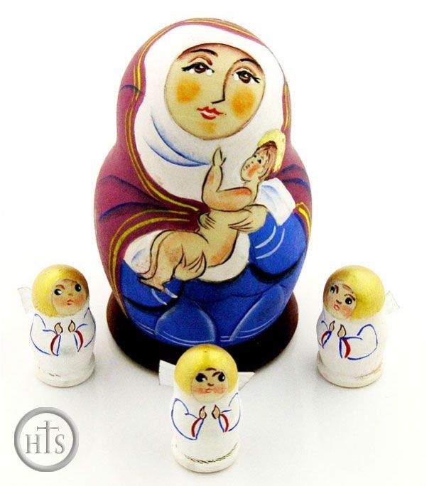 Product Image - Nested Doll With 3 Angels