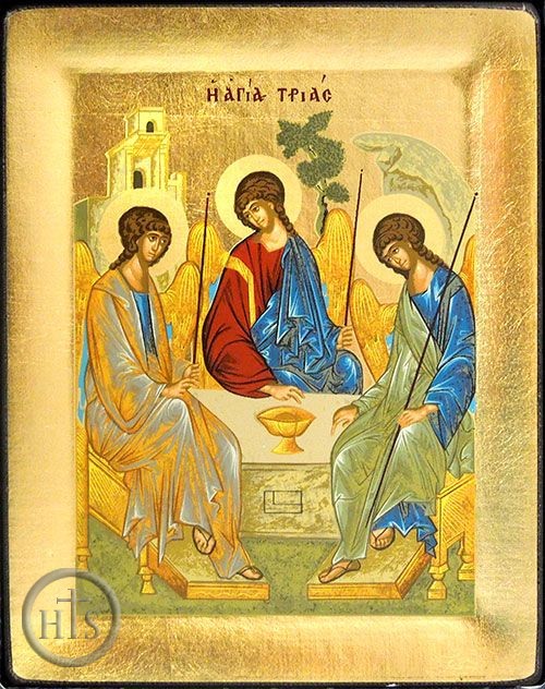 Pic - The Holy Trinity, Serigraph Orthodox Icon