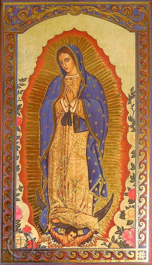 Pic - Our Lady Of Guadalupe, Greek Decoupage Icon