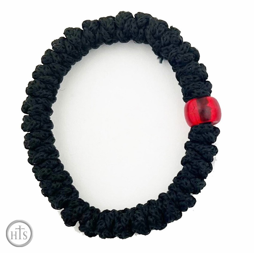 HolyTrinityStore Photo - Black Tight Weave Prayer Bracelet