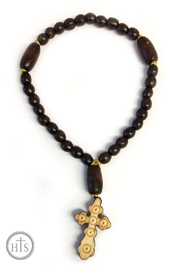 Photo - Wooden Prayer Beads Rope 
