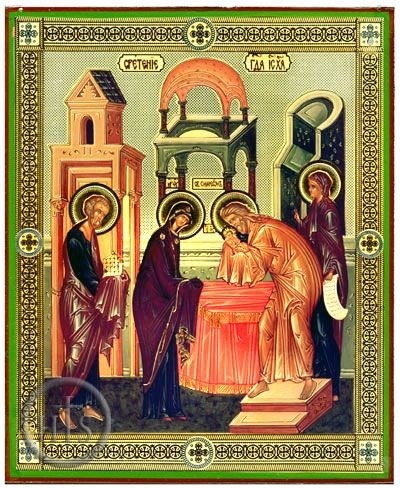 Product Pic - Presentation of Christ Into the Temple (Sretenie), Orthodox Icon