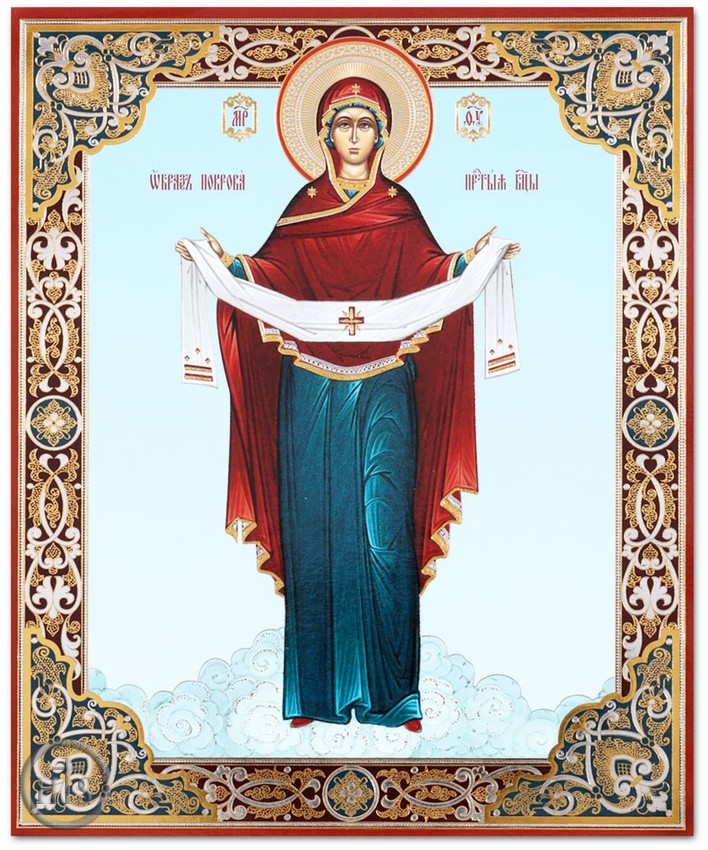 Product Picture - Protection (Pokrov) of the Mother of God, Orthodox Christian Icon