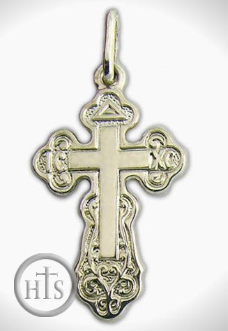 HolyTrinityStore Picture - Pure Sterling Silver Cross 925