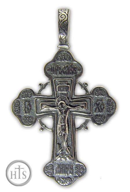 Pic - Pure Sterling Silver Cross 925, 5.67 gr