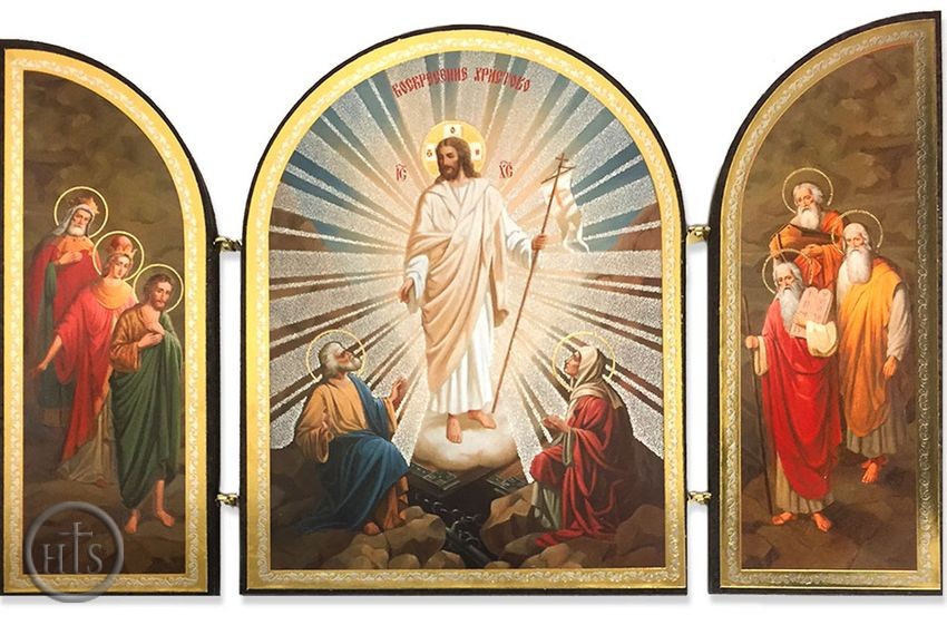 Picture - Resurrection of Christ, Orthodox Triptych Icon