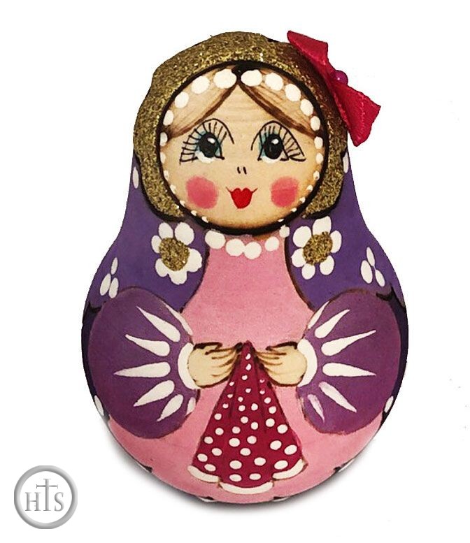 HolyTrinityStore Image - Roly-Poly, Wooden Musical Doll 