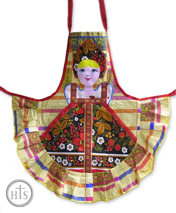 Product Pic - Russian Style Apron - Assorted Colors