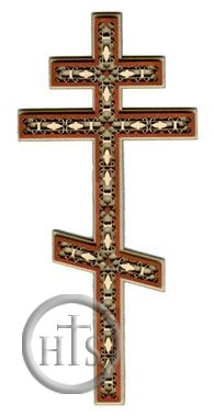 Image - Three Barred Orthodox Wooden Cross