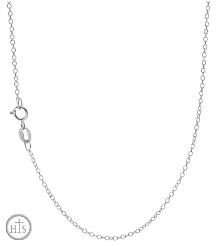 HolyTrinityStore Photo - Sterling Silver Chain, 18