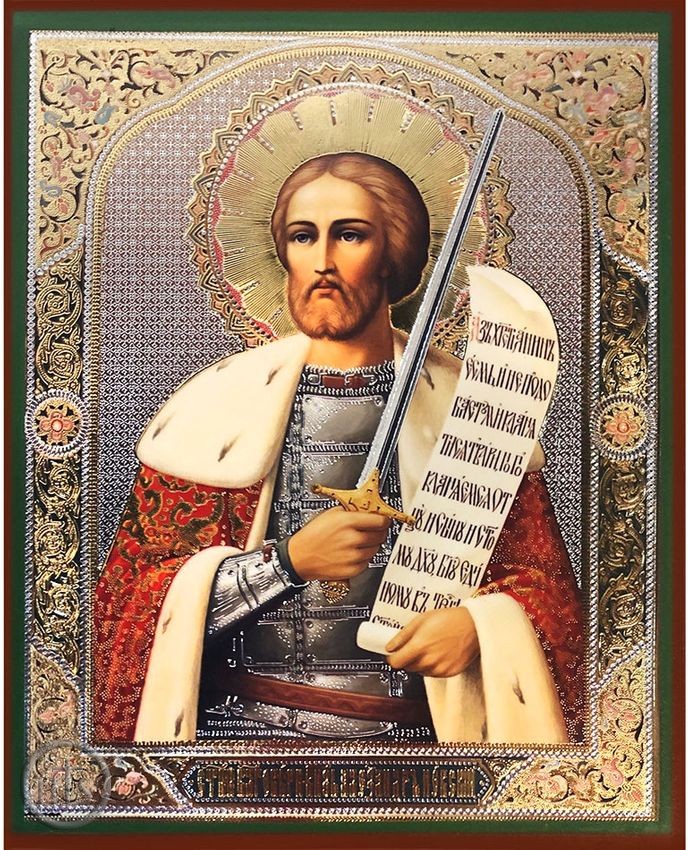 Product Photo - St. Alexander Nevsky, Orthodox Icon Medium