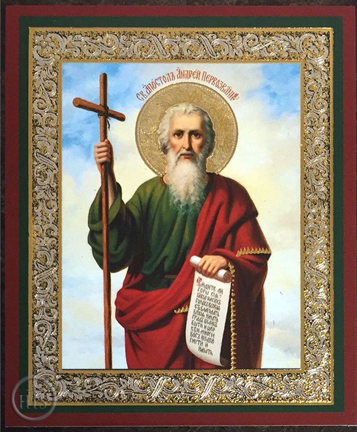 Product Photo - Saint  Andrew, Orthodox Christian Mini Icon