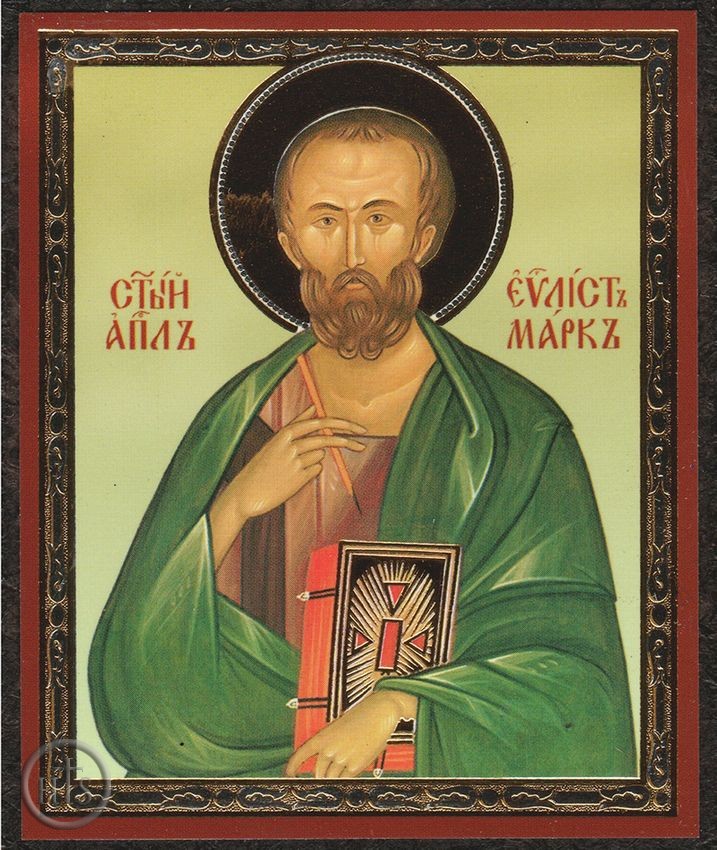 Image - St Mark the Evangelist, Orthodox Christian Mini Icon