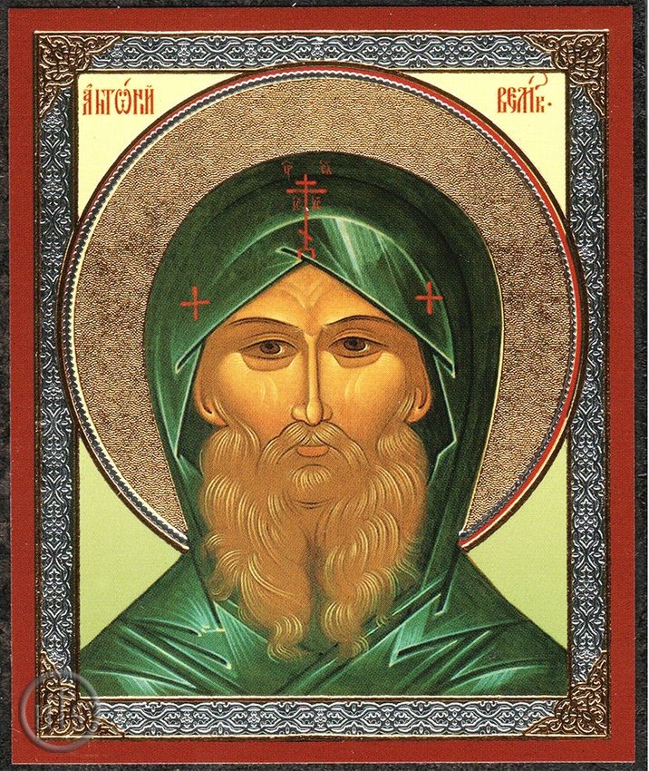 Product Pic - Saint Martyr Anthony, Orthodox Christian Mini Icon