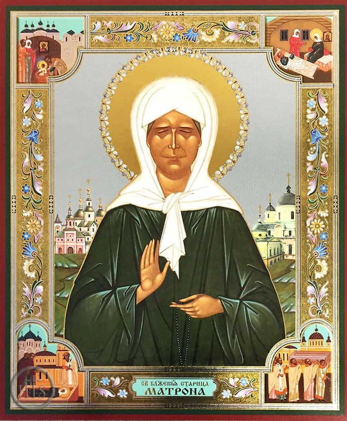Pic - Saint Matrona the Blind of Moscow, Orthodox Christian Icon