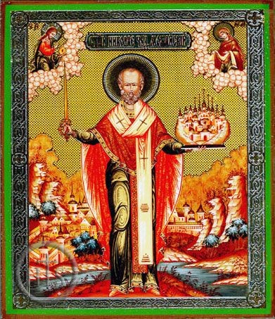Product Picture - St Nicholas of Mozhaisk, Orthodox Icon
