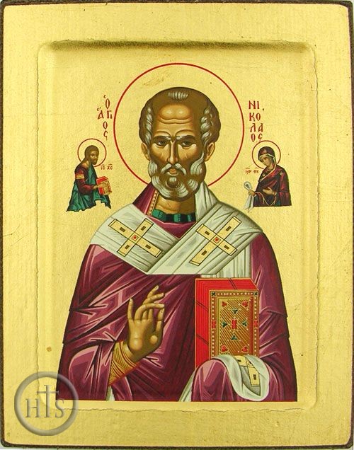 Product Picture - St Nicholas the Wonderworker, Serigraph Orthodox Icon