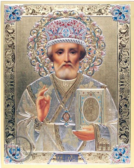 Product Picture - St Nicholas the Wonderworker, Orthodox Christian Icon