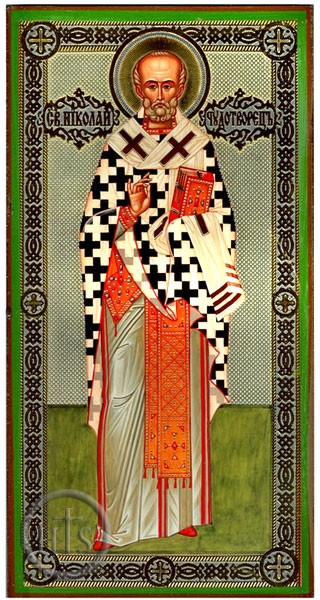 Product Image - St. Nicholas  Orthodox Panel Icon
