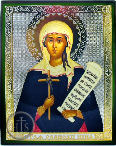 Picture - St. Nina, Orthodox Christian Icon
