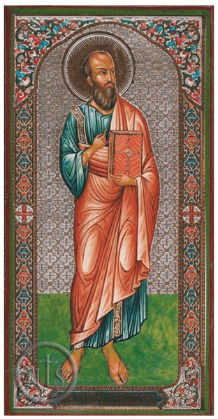 HolyTrinityStore Photo - St Paul,  Orthodox Christian Panel Icon