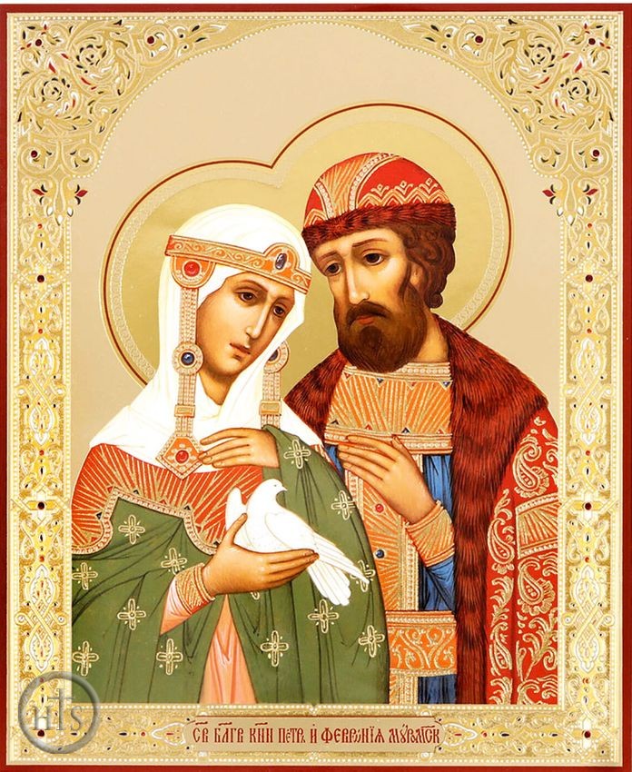 Pic - Sts. Peter and Fevronia of Murom, Orthodox Christian Icon