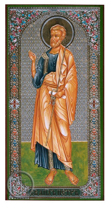 HolyTrinityStore Picture - St. Peter  the Apostle, Orthodox Christian Panel Icon