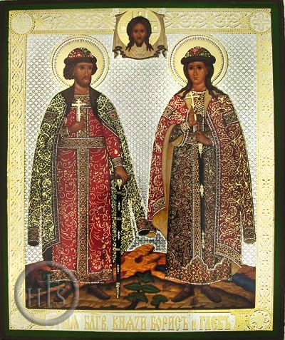 Product Photo - St. Martyrs Boris and Gleb, Orthodox Christian Icon