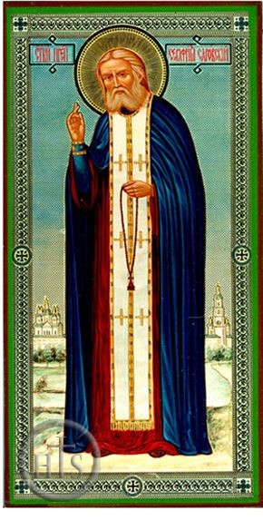Picture - St Seraphim Sarovsky, Orthodox Panel Icon