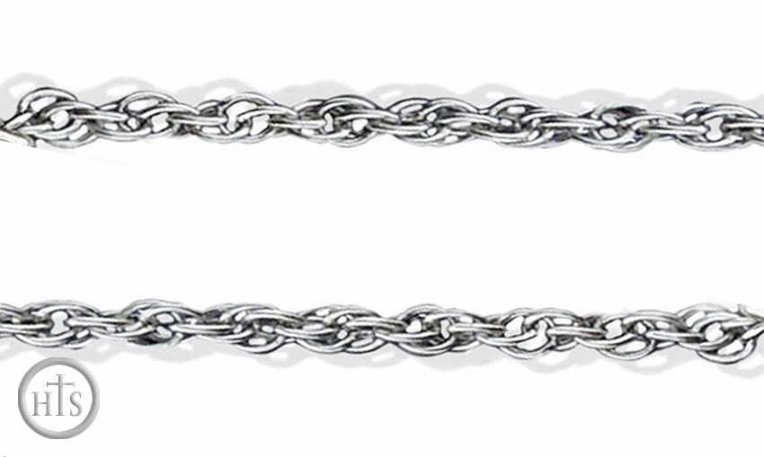 HolyTrinityStore Picture - Sterling Silver Chain, 20