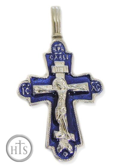 Picture - Pure Sterling Silver Cross Crucifix, 